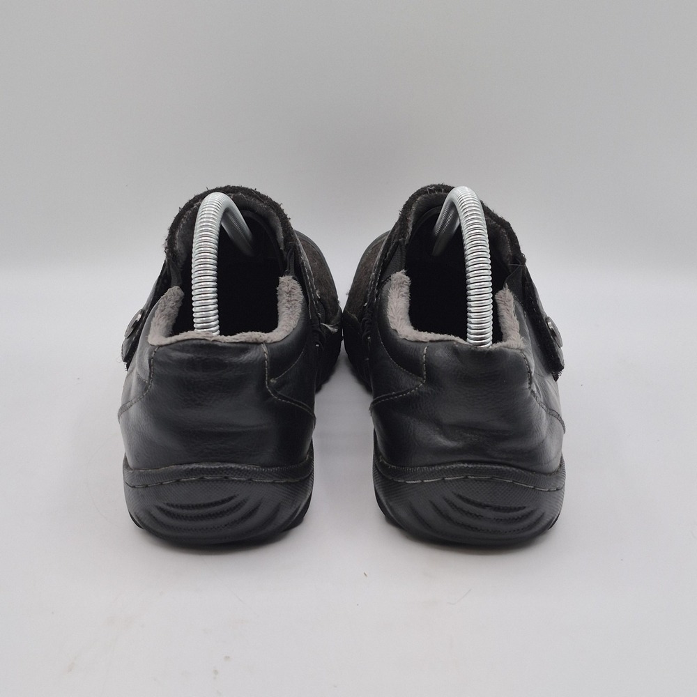 JBU by‎ Jambu Shoes Womens Size 9.5 Black Blakely Faux Fur Clog Mule JB16BLK01 - Picture 7 of 13